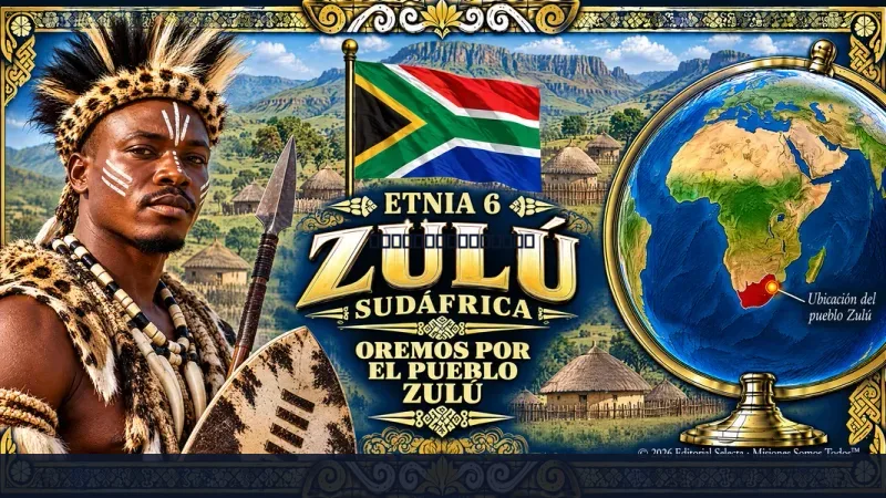 Muestra del arte de taza Zulú