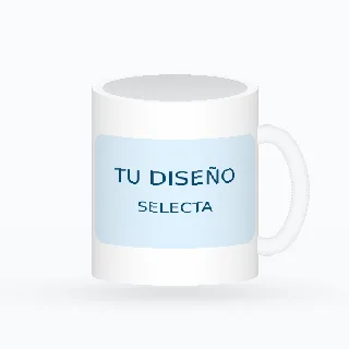 Modelo genérico de taza; no representa el diseño de este producto